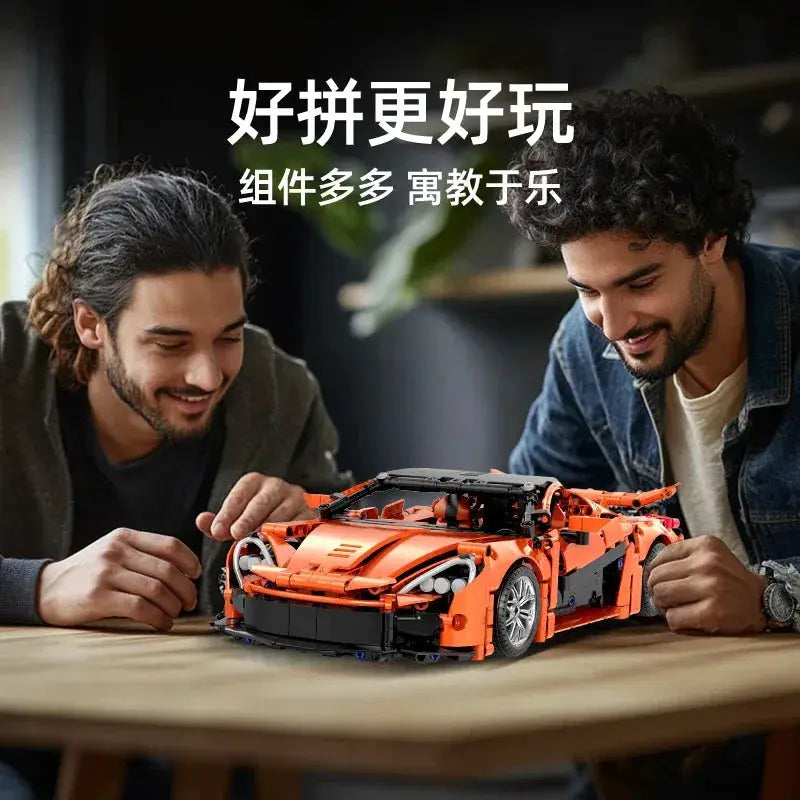 Lego Compatible Racing Car Building Blocks Kit for Kids - ToylandEU