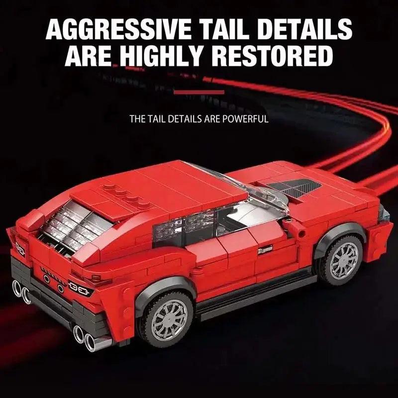  Lego Compatible Racing Car Building Blocks Set Durable -  ToylandEU™