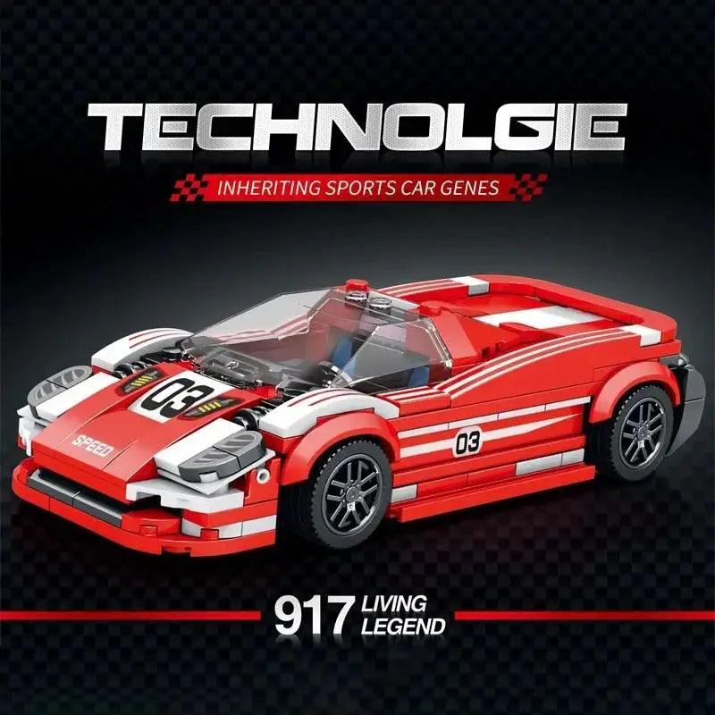  Lego Compatible Racing Car Building Blocks Set Durable -  ToylandEU™