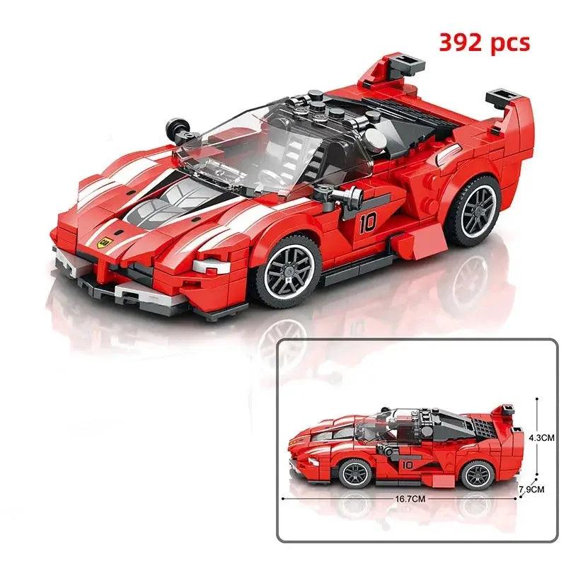  Lego Compatible Racing Car Building Blocks Set Durable -  ToylandEU™