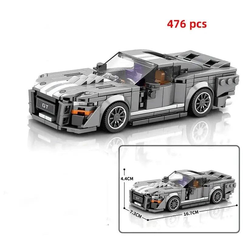  Lego Compatible Racing Car Building Blocks Set Durable -  ToylandEU™