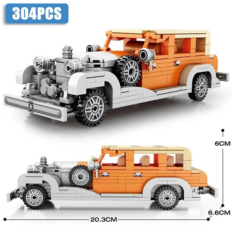  Lego Compatible Racing Car Building Blocks Set Durable -  ToylandEU™