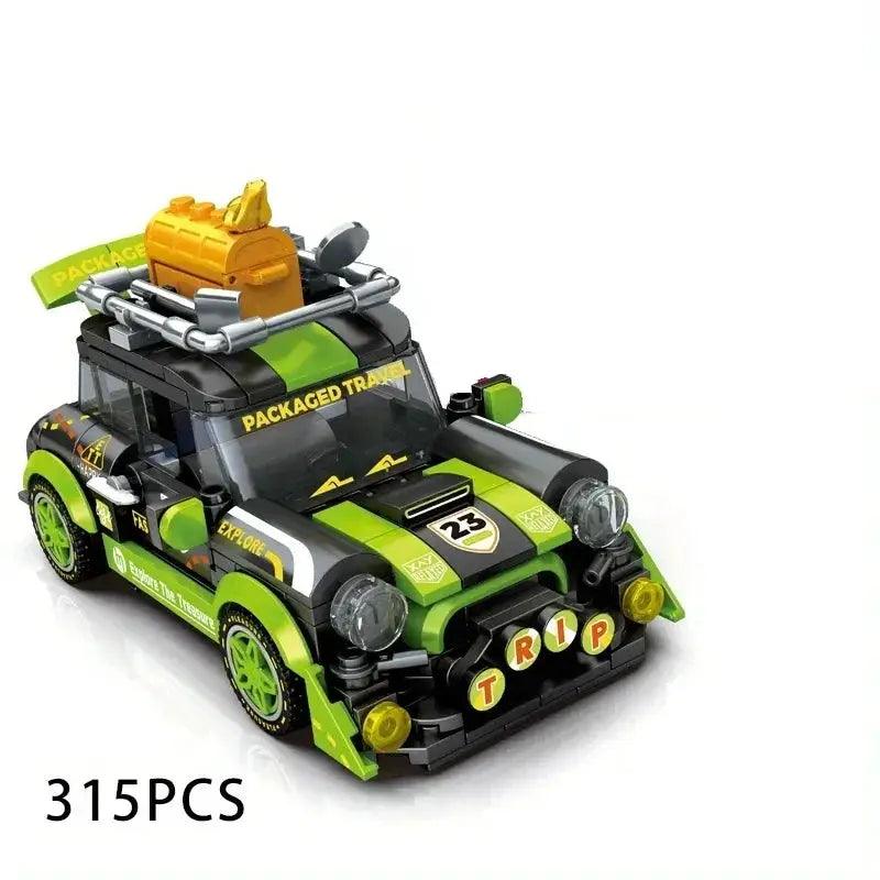  Lego Compatible Racing Car Building Blocks Set Durable -  ToylandEU™