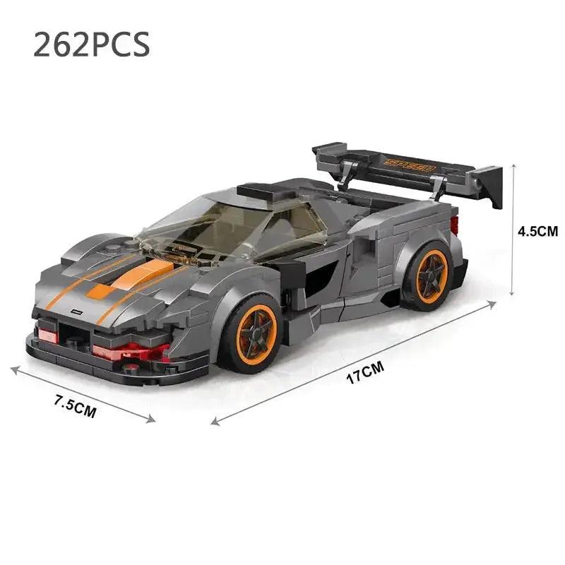  Lego Compatible Racing Car Building Blocks Set Durable -  ToylandEU™