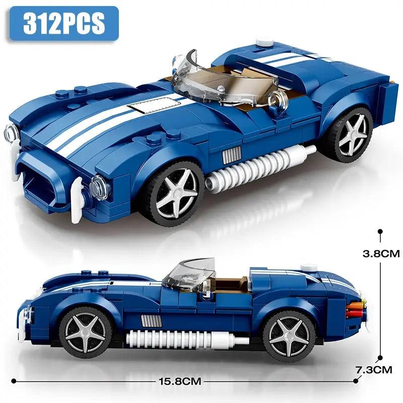  Lego Compatible Racing Car Building Blocks Set Durable -  ToylandEU™