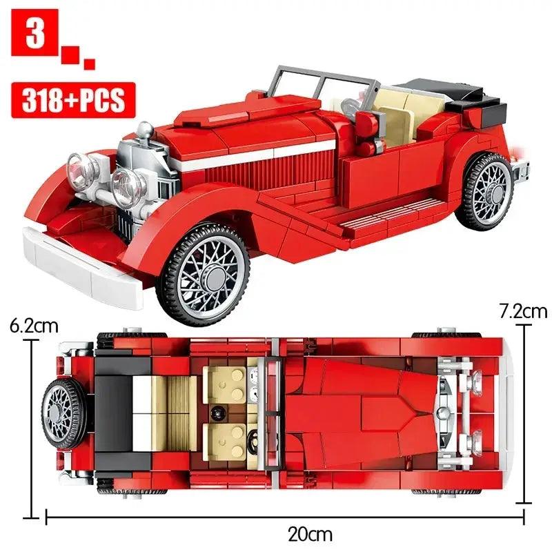  Lego Compatible Racing Car Building Blocks Set Durable -  ToylandEU™