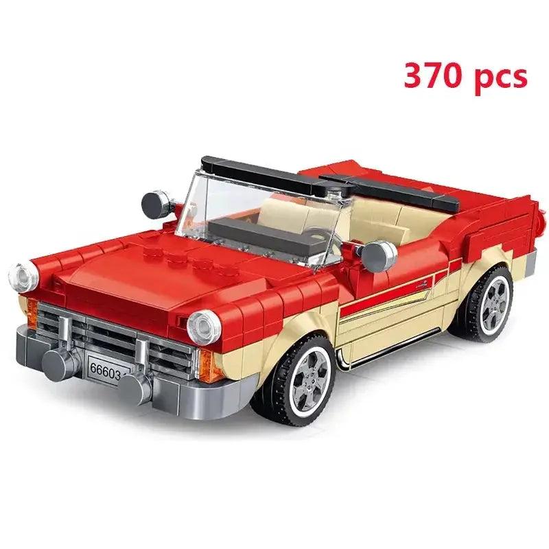  Lego Compatible Racing Car Building Blocks Set Durable -  ToylandEU™