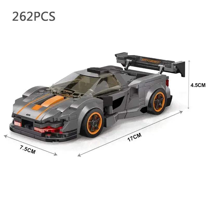  Lego Compatible Racing Car Building Blocks Set Durable -  ToylandEU™