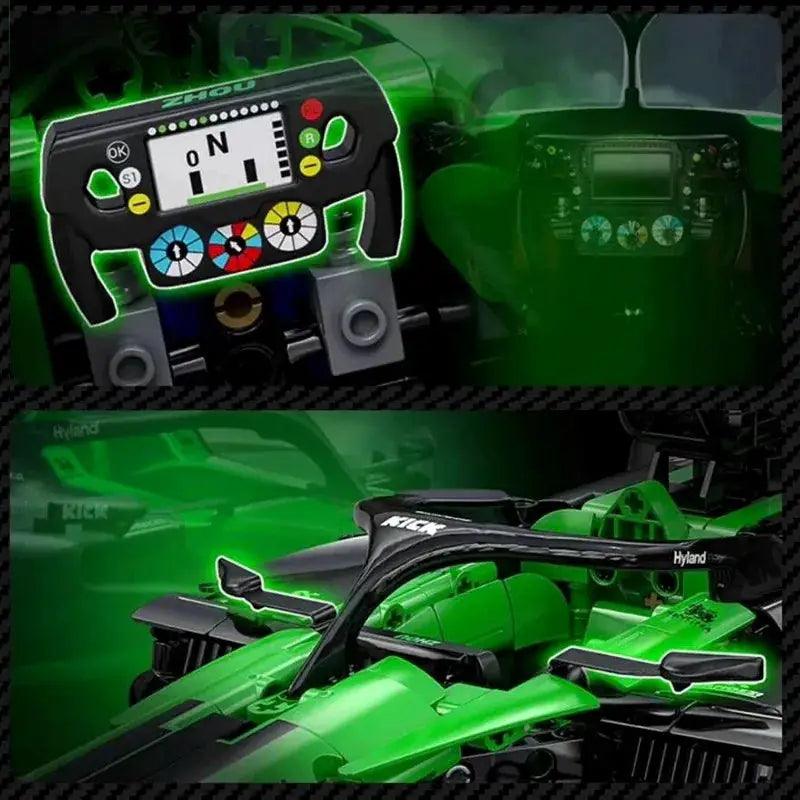  Lego Compatible Racing Car Kit 2553 Piece Set Unisex -  ToylandEU™