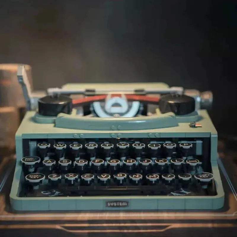 Lego Compatible Retro Typewriter Building Blocks Set - ToylandEU