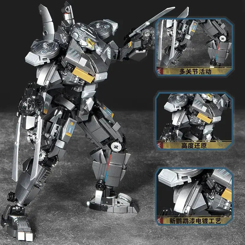 Lego Compatible Robot Building Blocks Mecha Warrior - ToylandEU