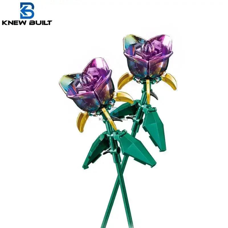  Lego Compatible Rose Bouquet Blocks For Kids Decorative -  ToylandEU™