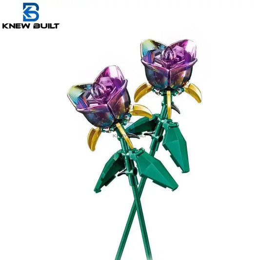  Lego Compatible Rose Bouquet Blocks For Kids Decorative -  ToylandEU™