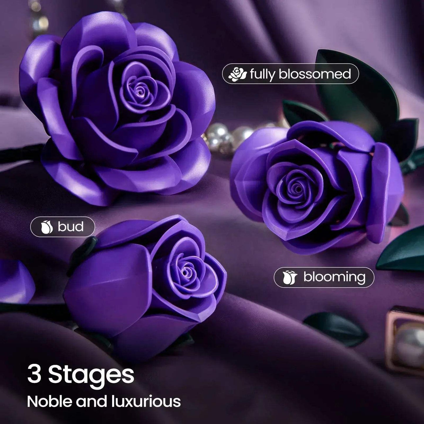 Lego Compatible Roses Bouquet Building Blocks For Wedding Decor - ToylandEU
