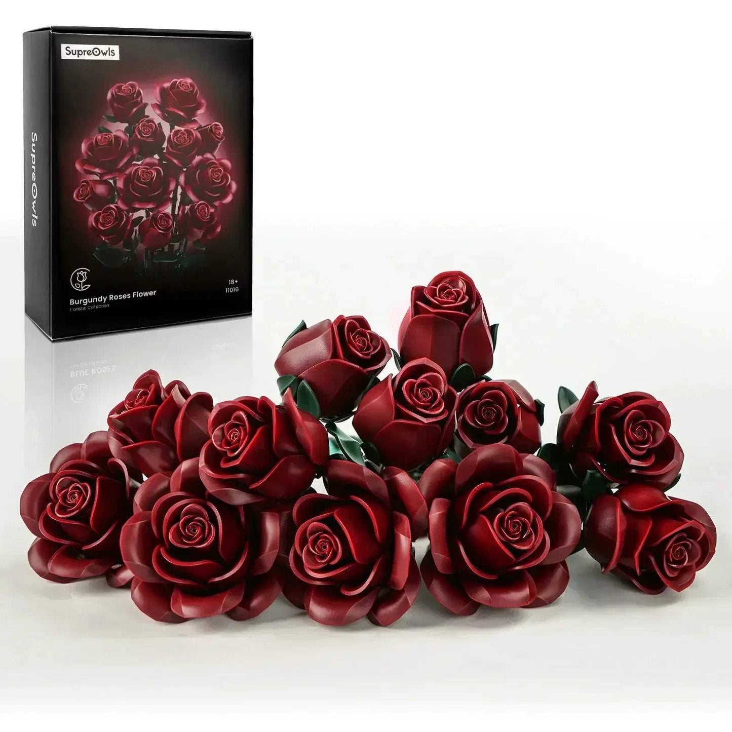 Lego Compatible Roses Bouquet Building Blocks For Wedding Decor - ToylandEU