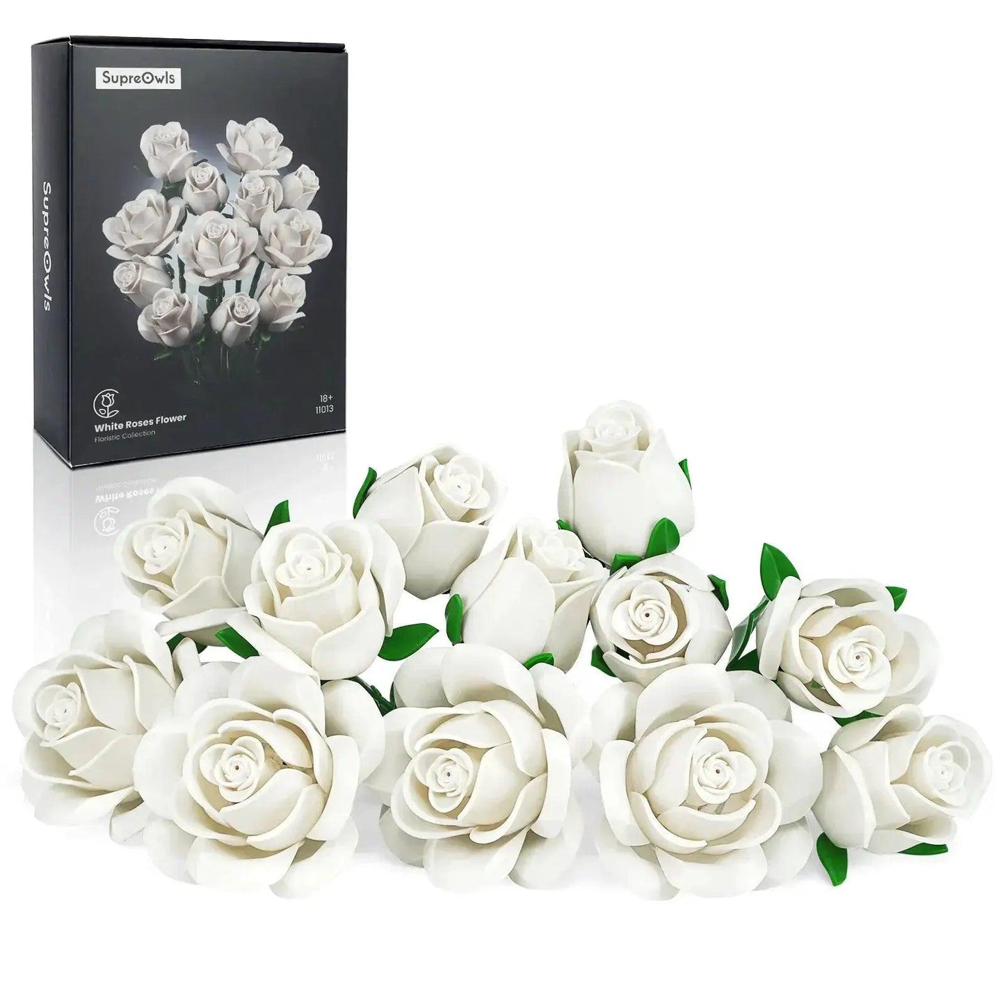  Lego Compatible Roses Bouquet Wedding Decor SelfLocking -  ToylandEU™