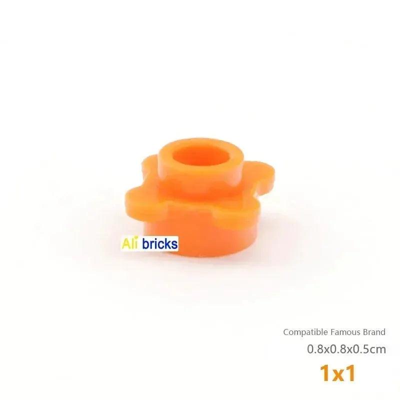  Lego Compatible Round 1x1 Flower Edge Plates Durable -  ToylandEU™