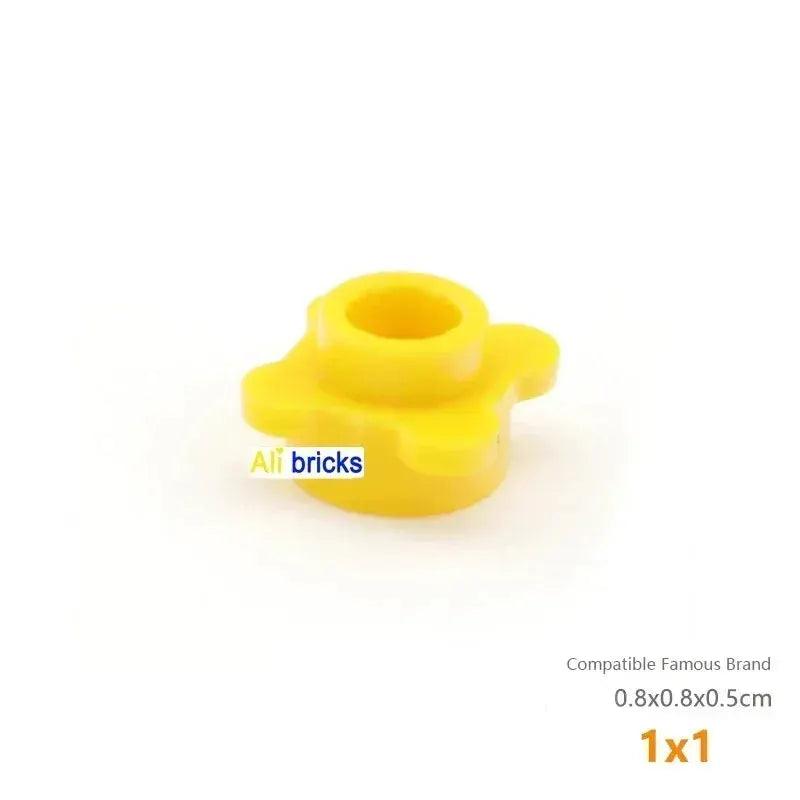  Lego Compatible Round 1x1 Flower Edge Plates Durable -  ToylandEU™