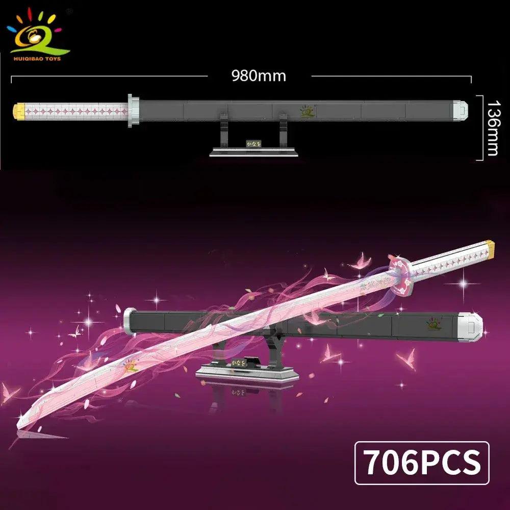  Lego Compatible Samurai Sword Building Blocks Durable -  ToylandEU™