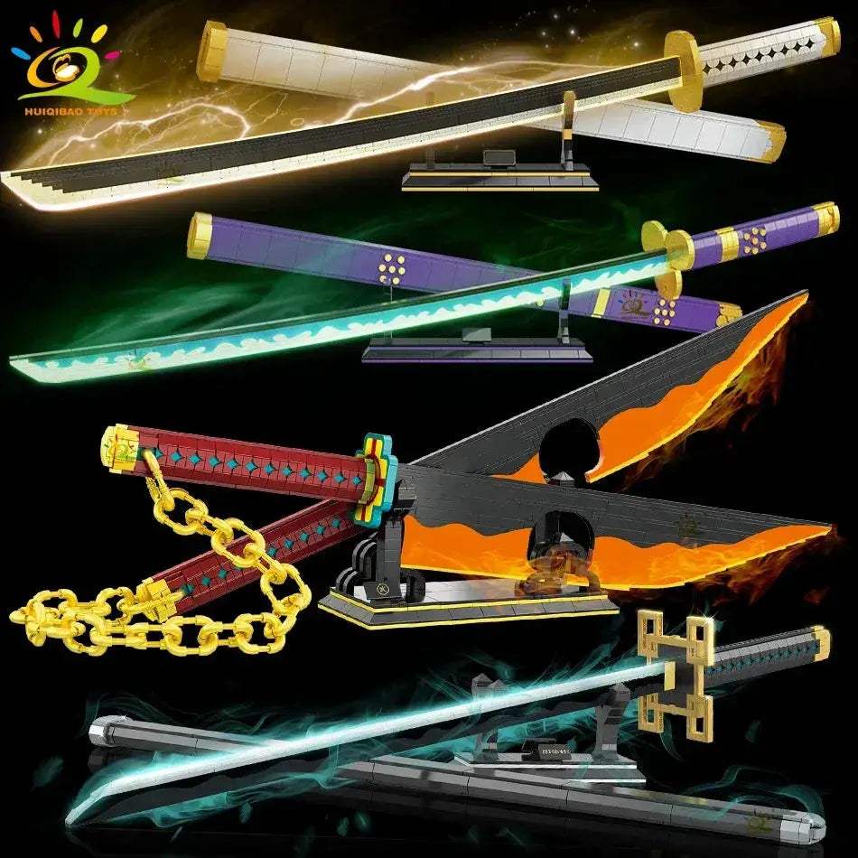 Lego Compatible Samurai Sword Building Blocks for Adults - ToylandEU