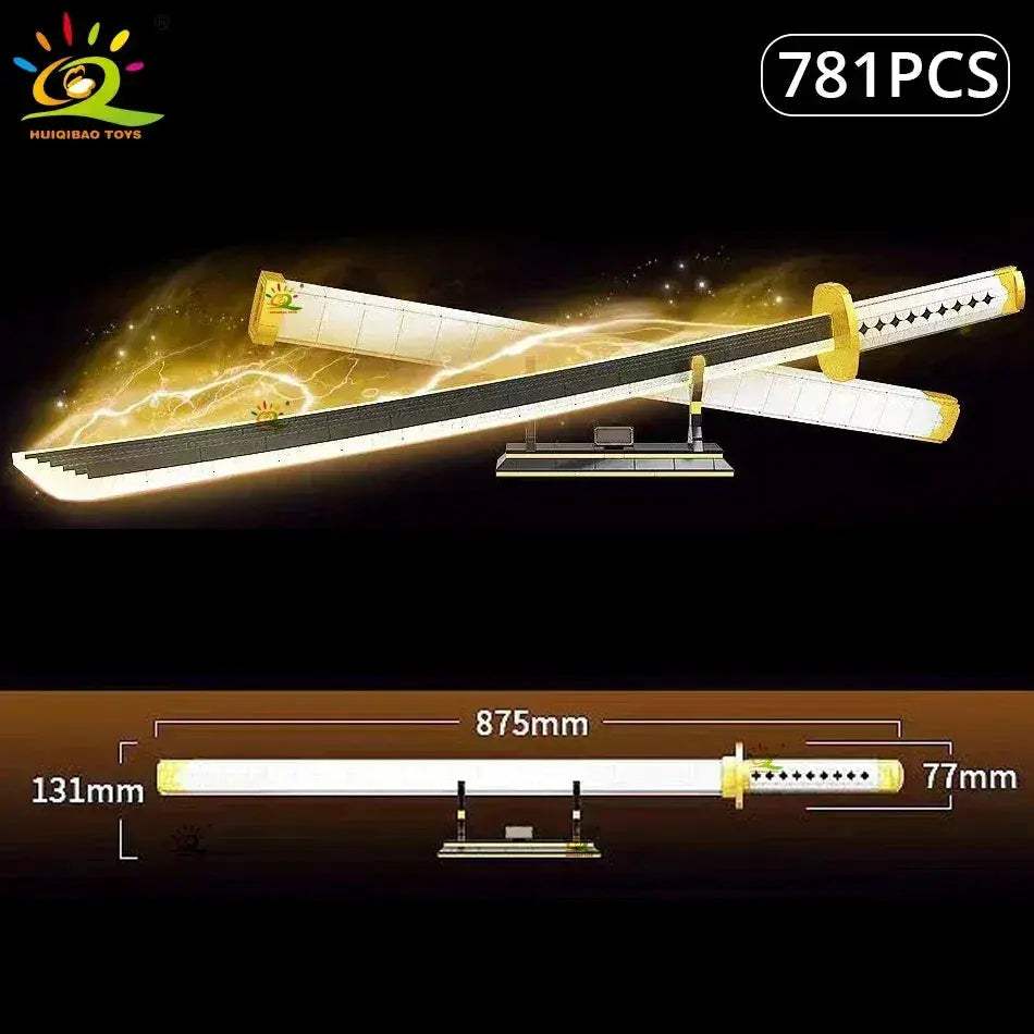 Lego Compatible Samurai Sword Building Blocks for Adults - ToylandEU