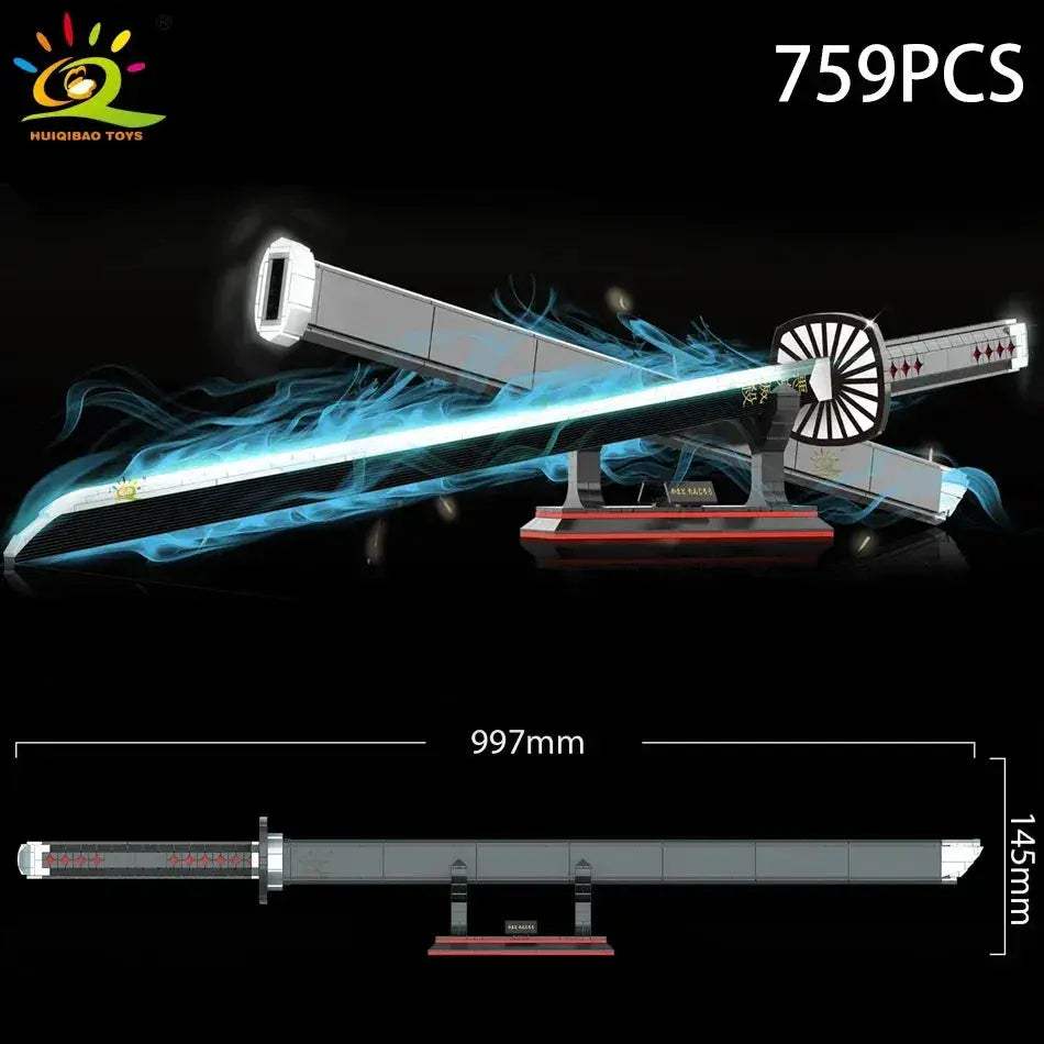 Lego Compatible Samurai Sword Building Blocks for Adults - ToylandEU