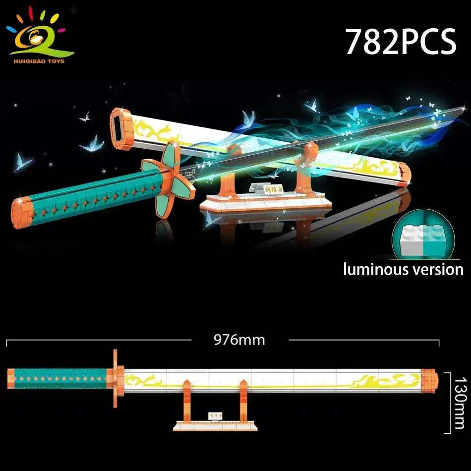Lego Compatible Samurai Sword Building Blocks for Adults - ToylandEU