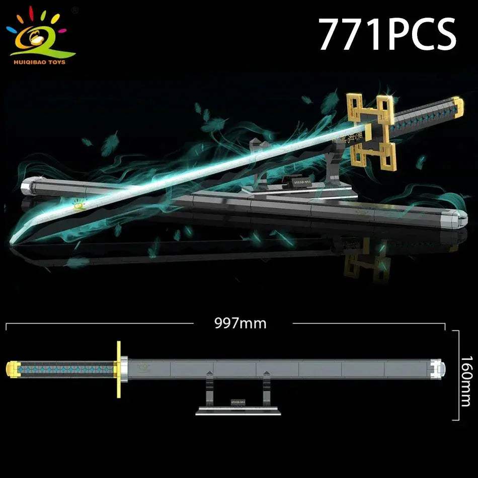 Lego Compatible Samurai Sword Building Blocks for Adults - ToylandEU