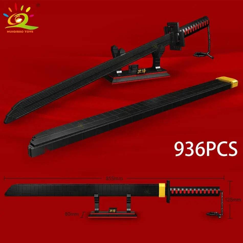 Lego Compatible Samurai Sword Building Blocks for Adults - ToylandEU