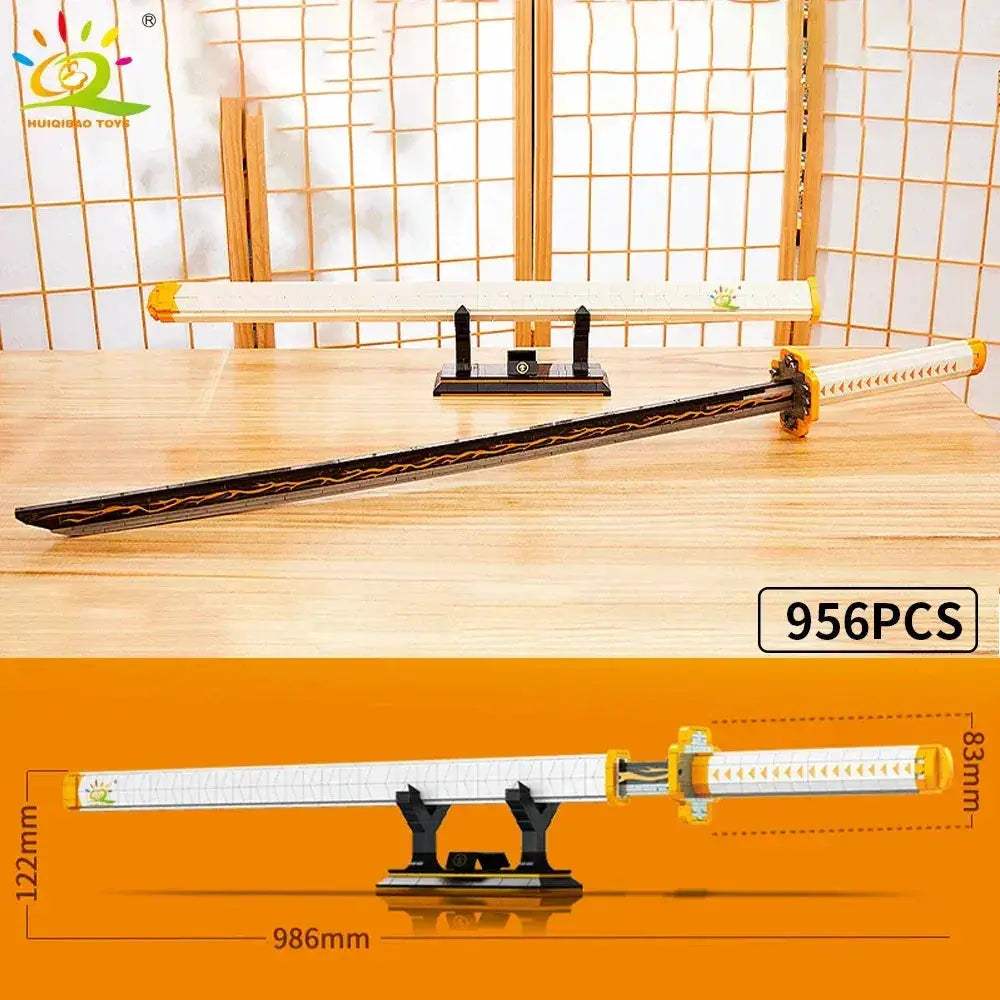 Lego Compatible Samurai Sword Building Blocks for Adults - ToylandEU