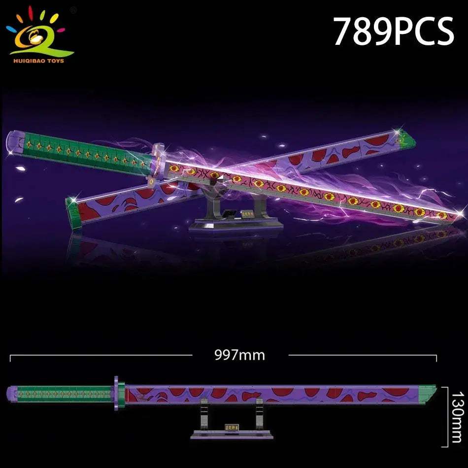 Lego Compatible Samurai Sword Building Blocks for Adults - ToylandEU