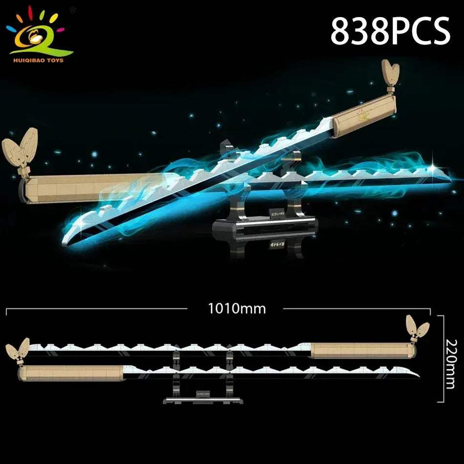 Lego Compatible Samurai Sword Building Blocks for Adults - ToylandEU