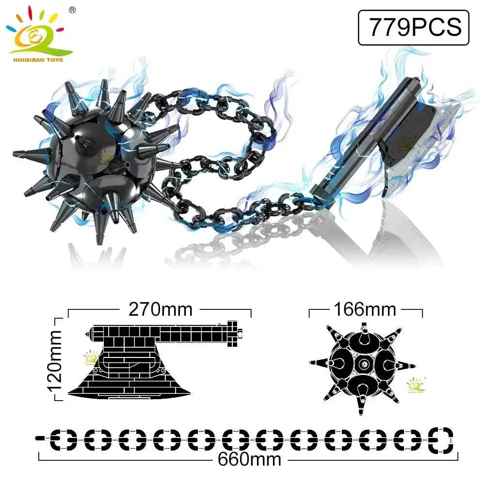 Lego Compatible Samurai Sword Building Blocks for Adults - ToylandEU