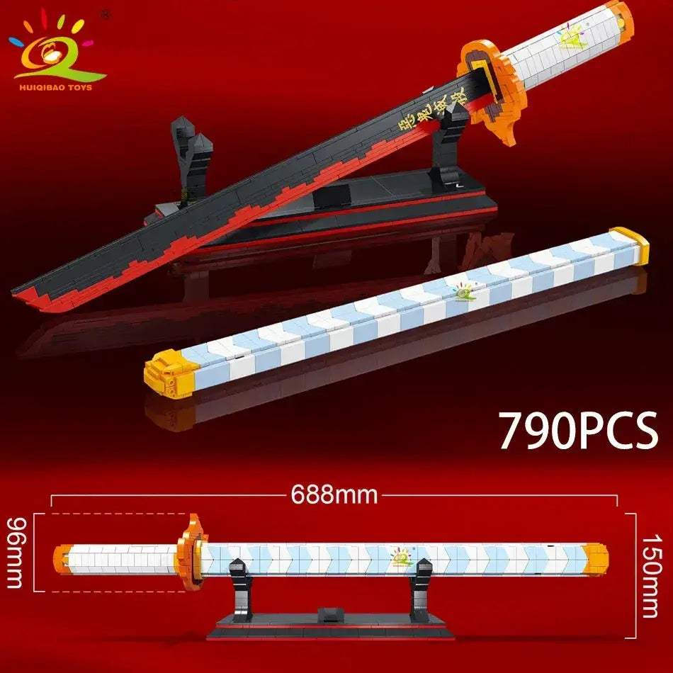 Lego Compatible Samurai Sword Building Blocks for Adults - ToylandEU