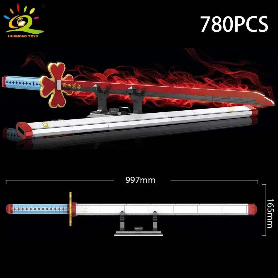 Lego Compatible Samurai Sword Building Blocks for Adults - ToylandEU