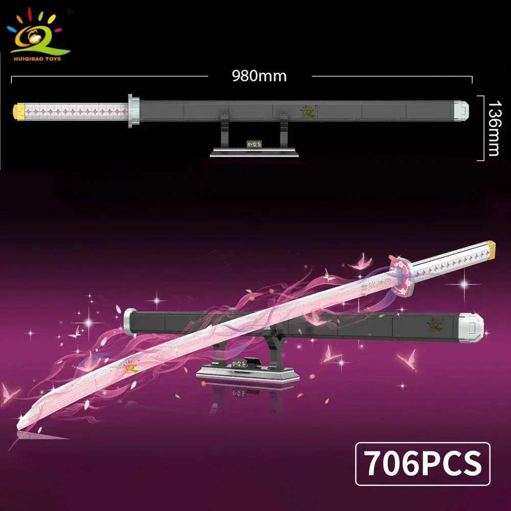 Lego Compatible Samurai Sword Building Blocks for Adults - ToylandEU