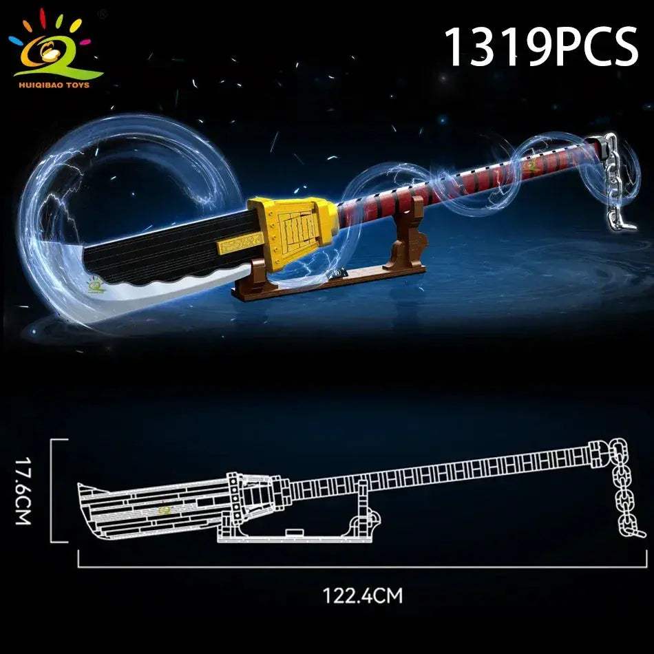 Lego Compatible Samurai Sword Building Blocks for Adults - ToylandEU