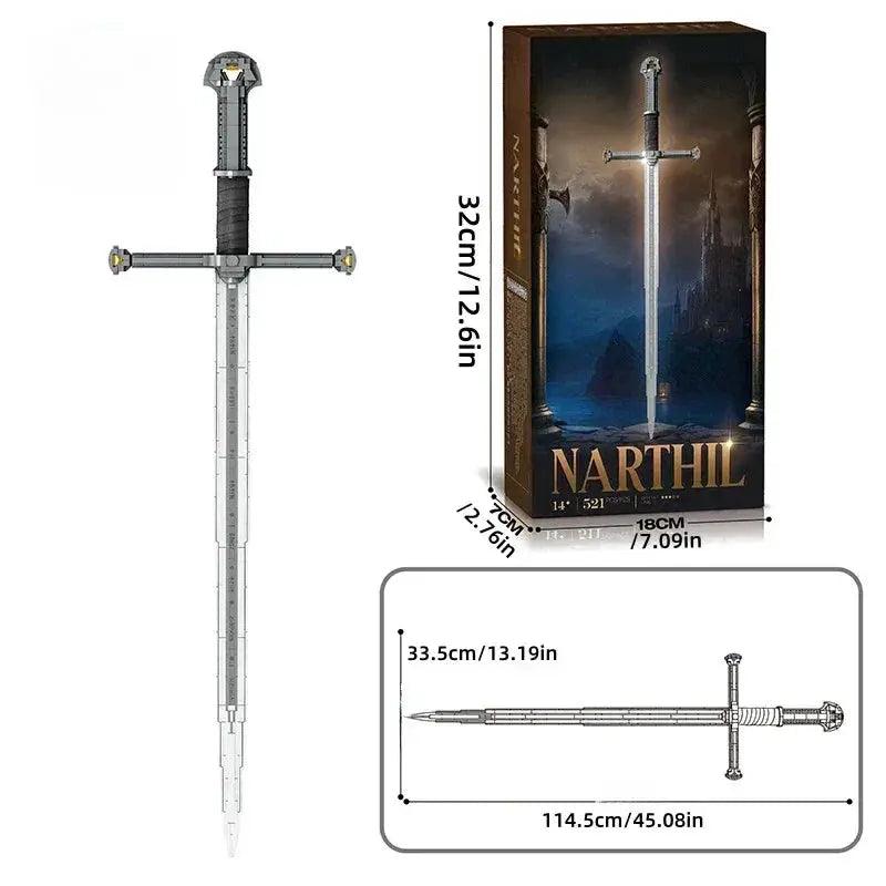  Lego Compatible Samurai Sword Set For Kids Safe Plastic -  ToylandEU™