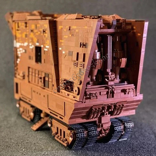 Lego Compatible Sandcrawler DIY Building Kit for Educational Fun - ToylandEU