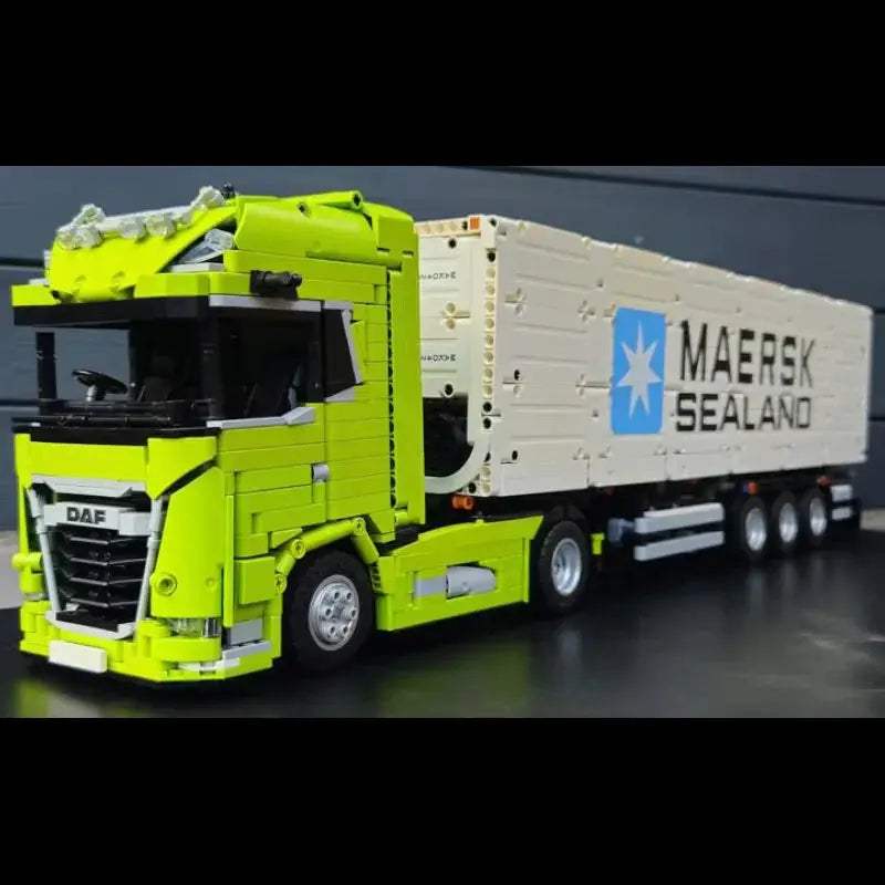 Building Block MOC-178876-184207 Semi-trailer Truck Front Splicing Model Children Boys Puzzle Education Birthday Christmas Gift - ToylandEU