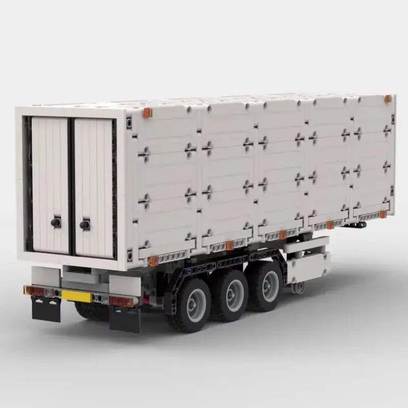 Building Block MOC-178876-184207 Semi-trailer Truck Front Splicing Model Children Boys Puzzle Education Birthday Christmas Gift - ToylandEU