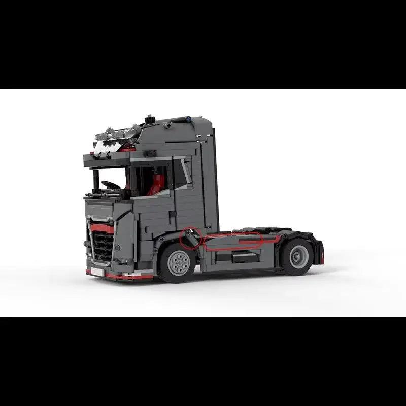  Lego Compatible Semi Trailer Truck Educational Puzzle -  ToylandEU™