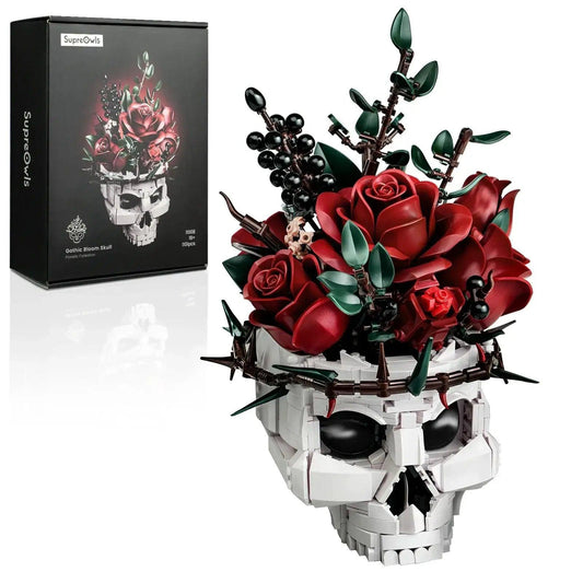  Lego Compatible Skull Roses Building Blocks AB Plastic -  ToylandEU™