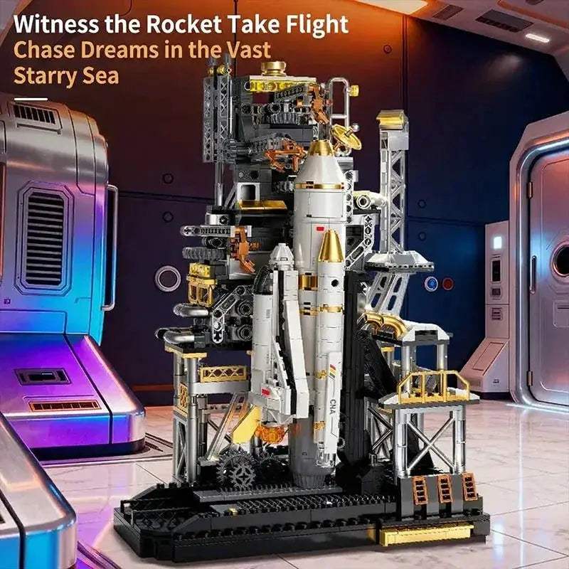 Lego Compatible Space Station Building Blocks Set 914 Pieces - ToylandEU
