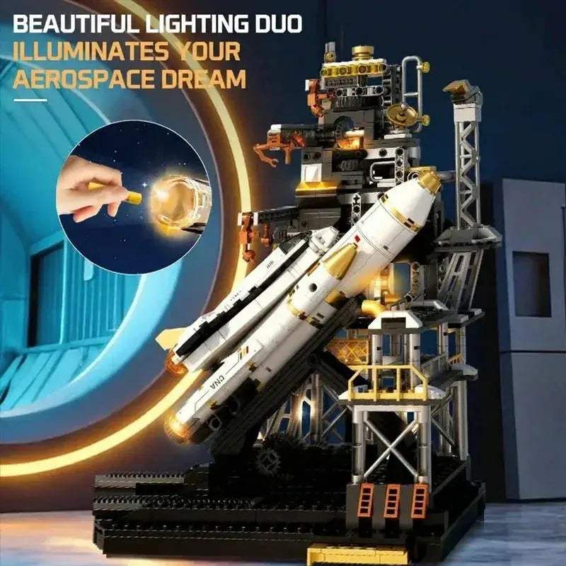 Lego Compatible Space Station Building Blocks Set 914 Pieces - ToylandEU