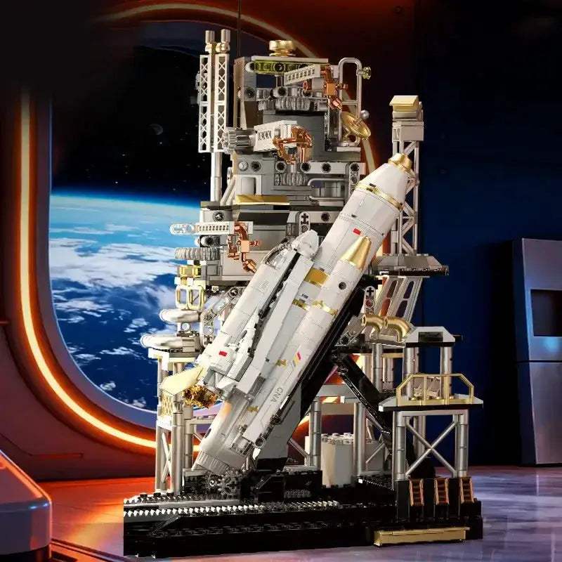 Lego Compatible Space Station Building Blocks Set 914 Pieces - ToylandEU