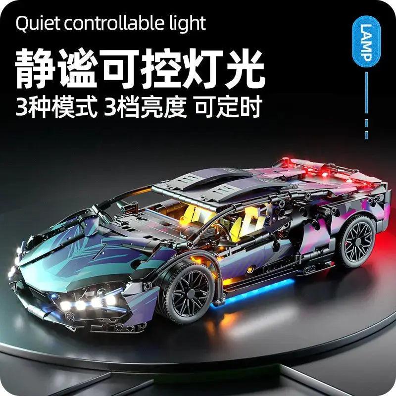  Lego Compatible Sports Car Mechanical Building Kit Mini -  ToylandEU™