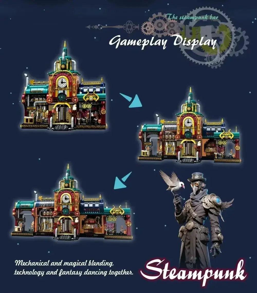  Lego Compatible Steampunk Building Blocks Set For Kids -  ToylandEU™