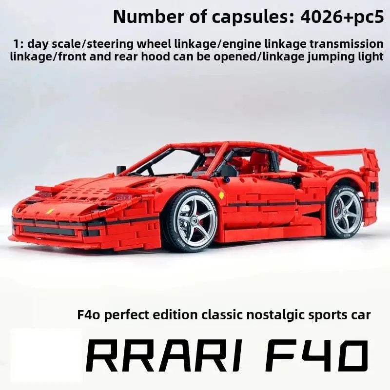  Lego Compatible Supercar Model Assembly Kit -  ToylandEU™