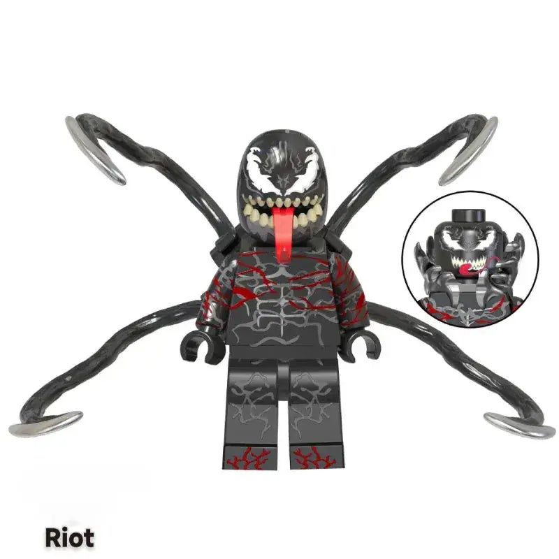 Lego Compatible Superhero Building Blocks Featuring Venom And Carnage - ToylandEU